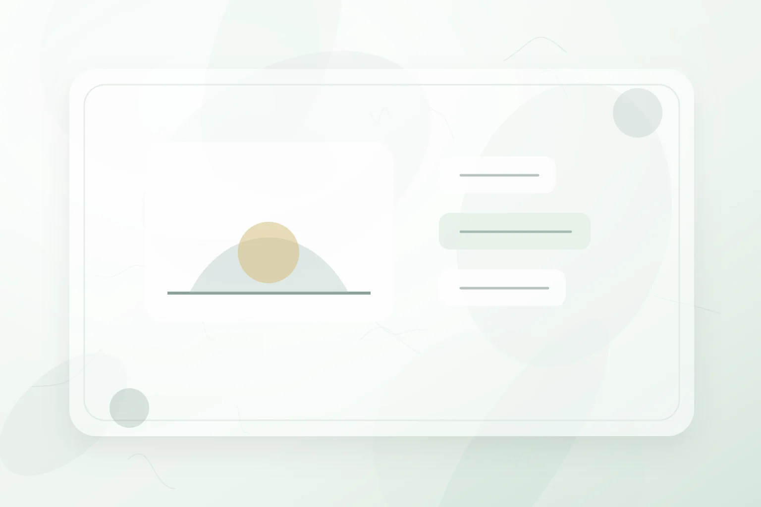 Morning-light routine panels with a gentle sunrise shape, illustrating exercise for depression.