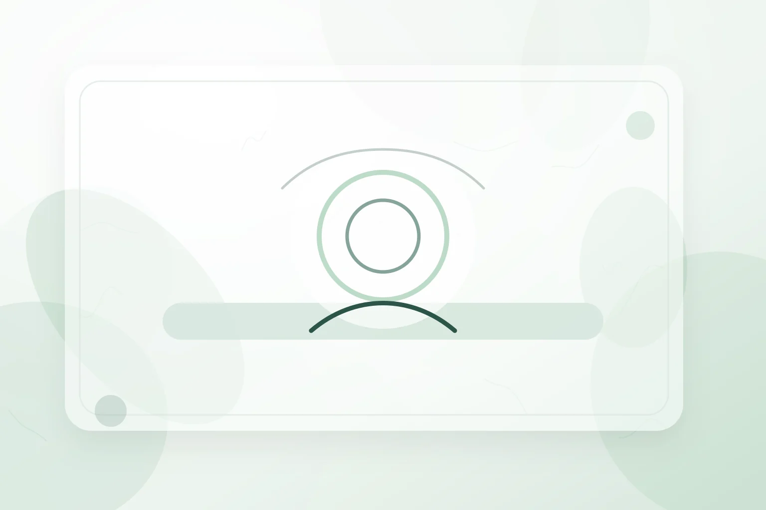 Concentric awareness rings above a quiet practice space, illustrating systematic relaxation.
