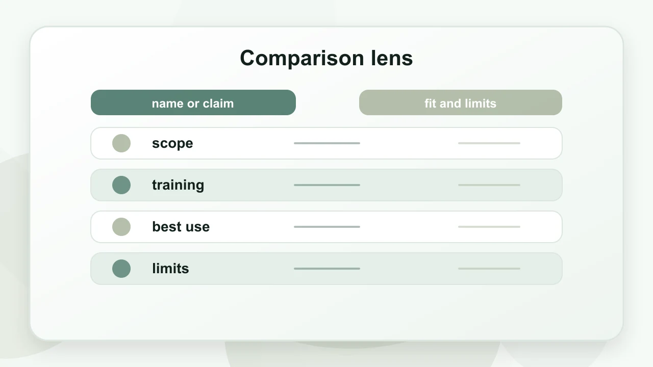 Comparison lens for Do I Need Therapy or a Life Coach? A Practical Guide